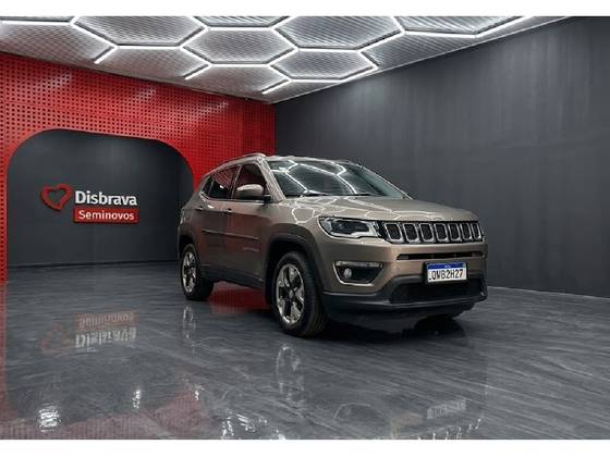 JEEP COMPASS 2.0 16V FLEX LONGITUDE AUTOMÁTICO JEEP COMPASS 2.0 16V FLEX LONGITUDE AUTOMÁTICO